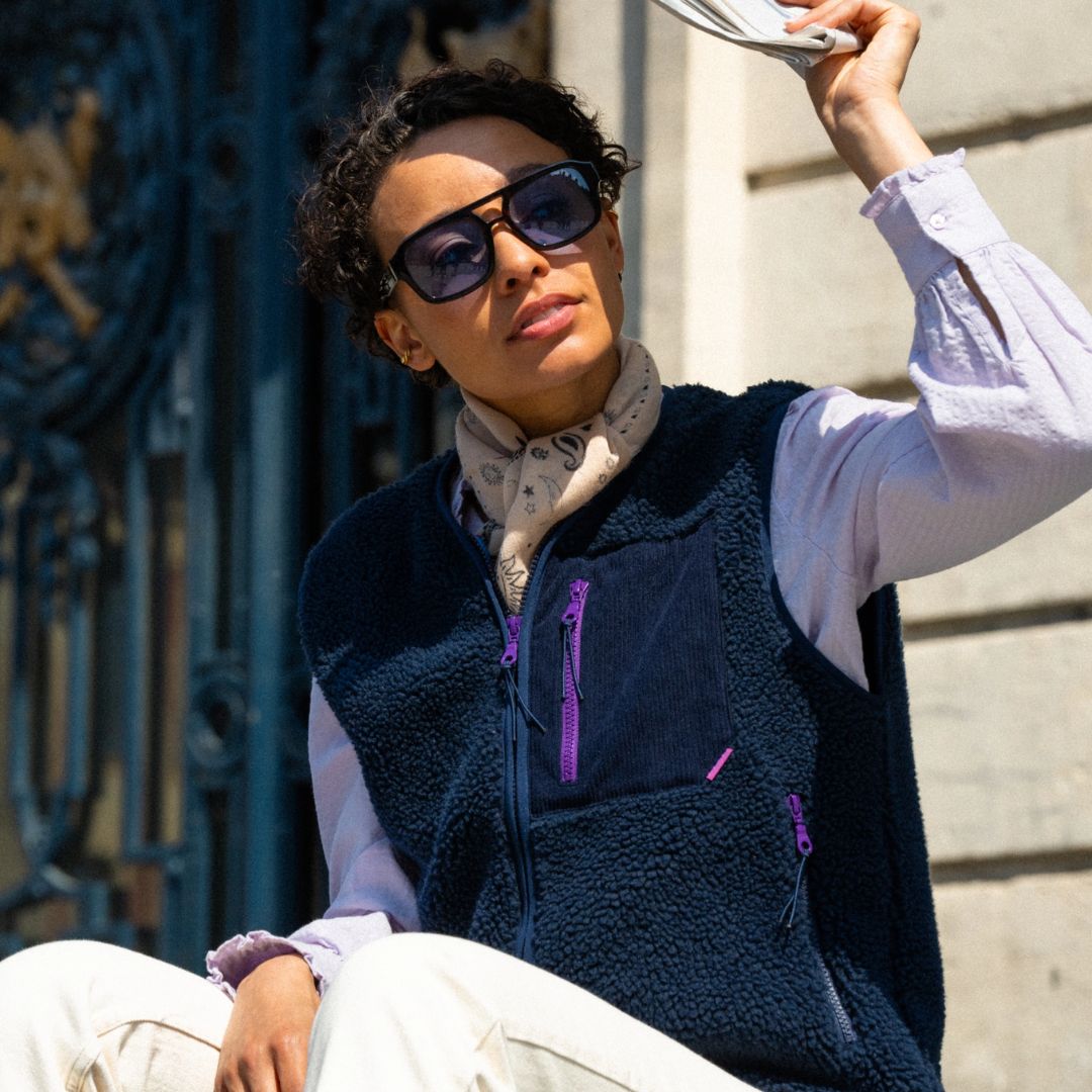 Damen Sherpa Weste marine