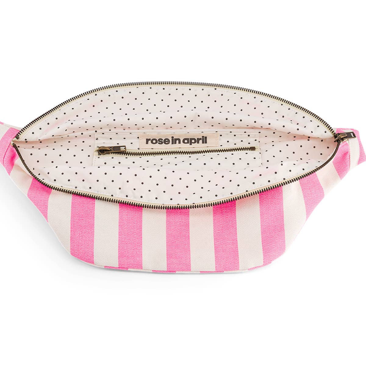Gürteltasche neonpink gestreift