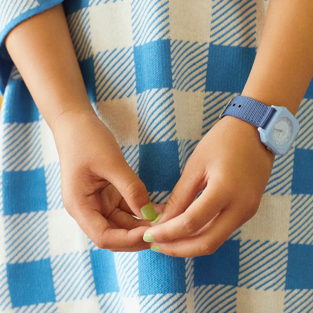 Armbanduhr 'Cotton Candy' blau