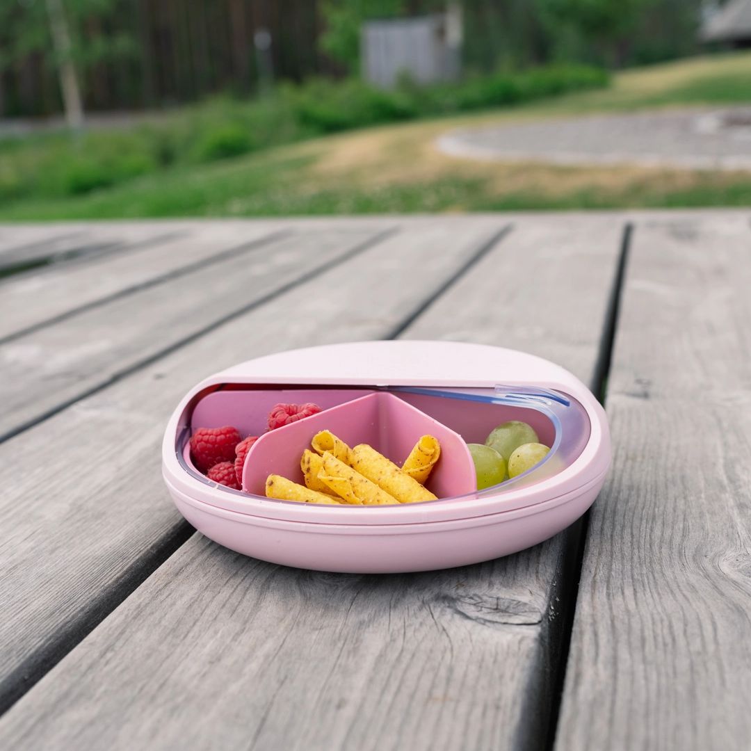 Mini Snack Disc 'Uni' rosa 12 cm