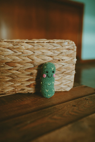 Baby Rassel 'Gurke'