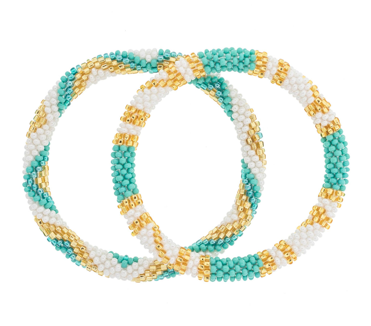 Aquamarine Roll-On® Freundschaftsarmbänder