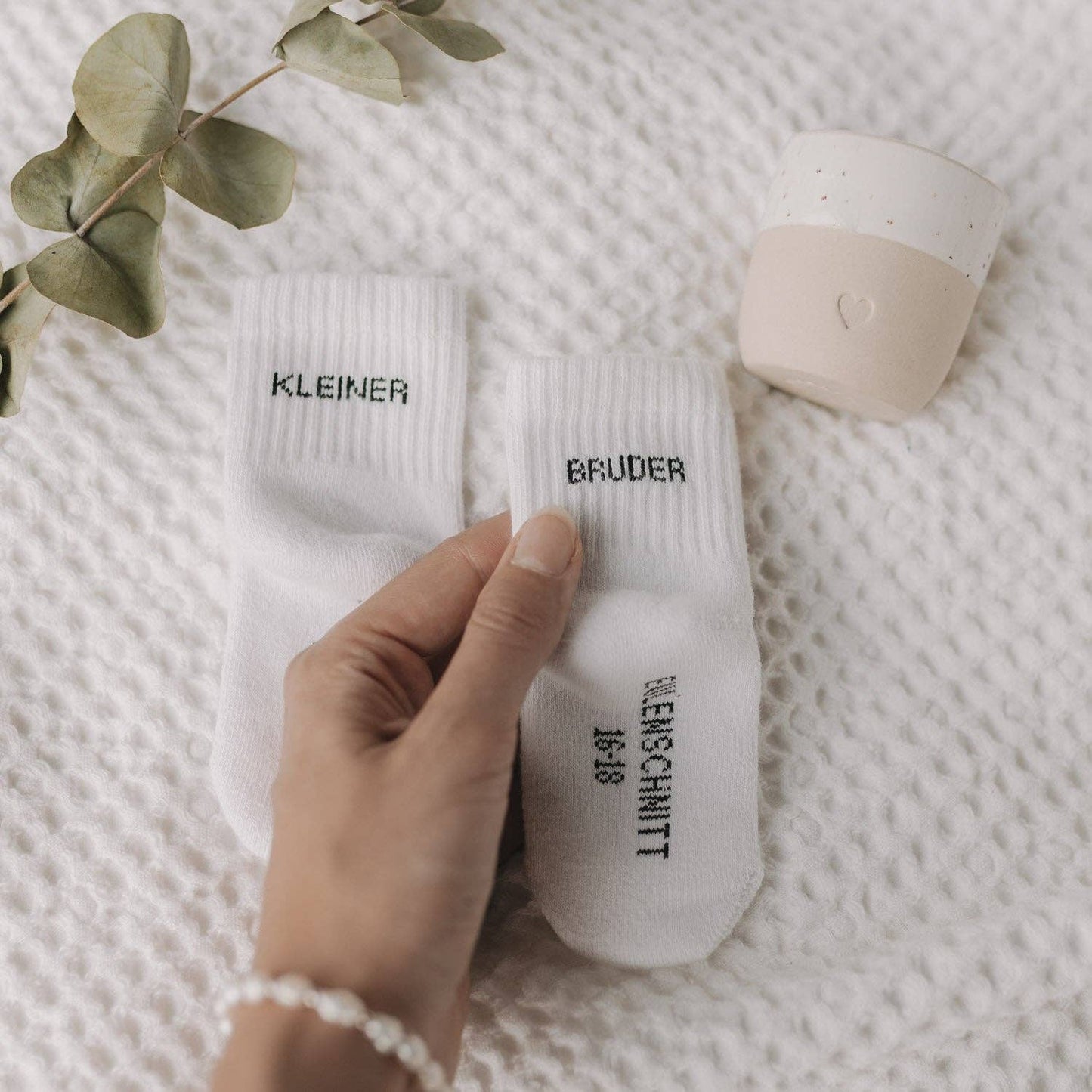 Babysocken 'Kleiner Bruder'