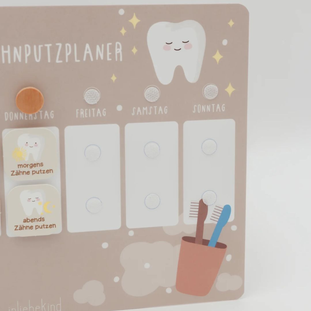 Zahnputzplaner inkl. Symbole