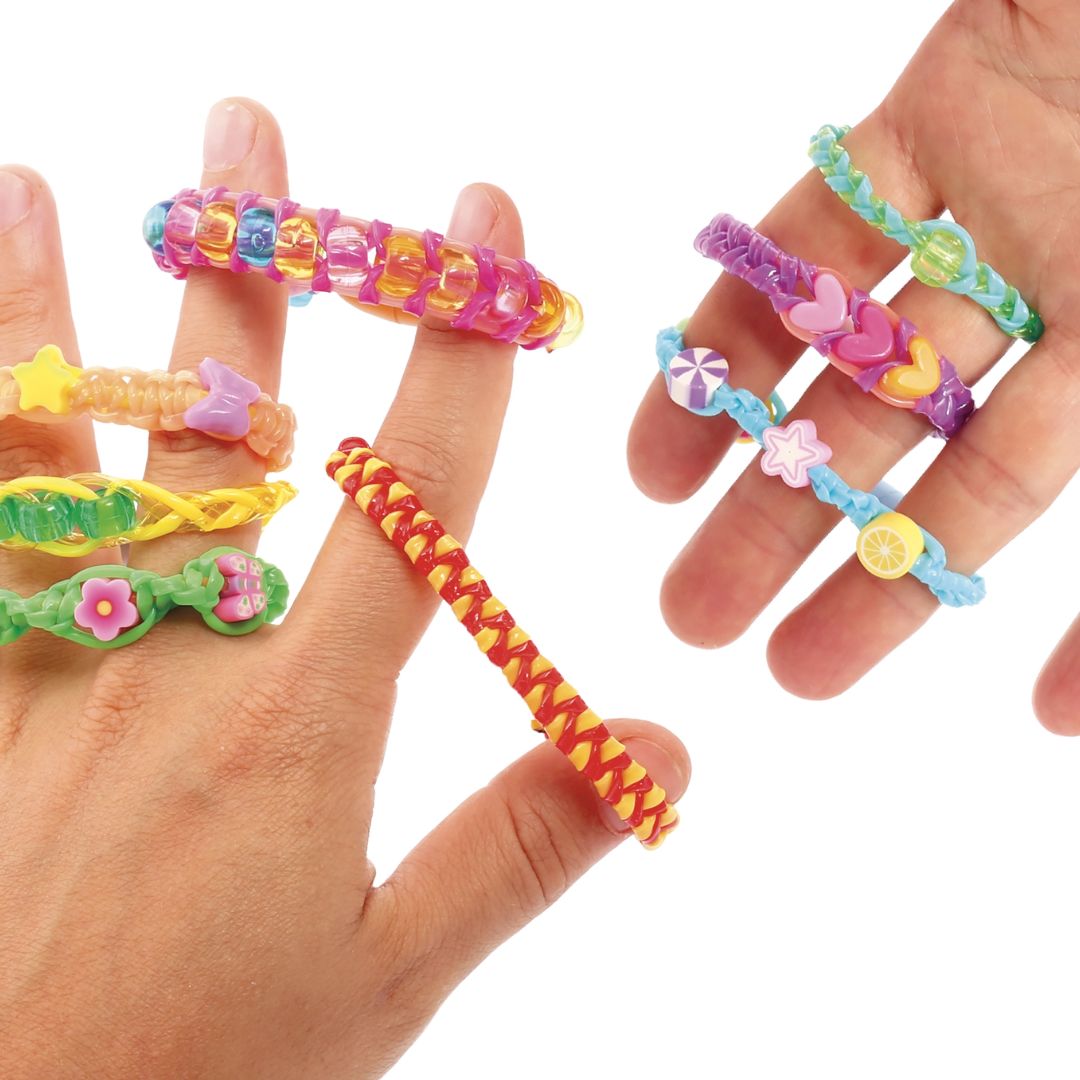 Scoubidou Flechtarmband Set