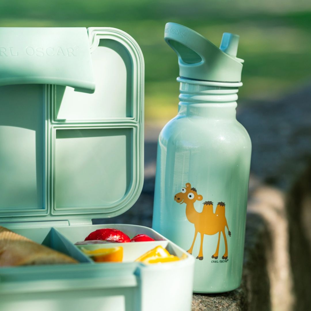 Bento Box Kinder Lunchbox 'Kamel mint'