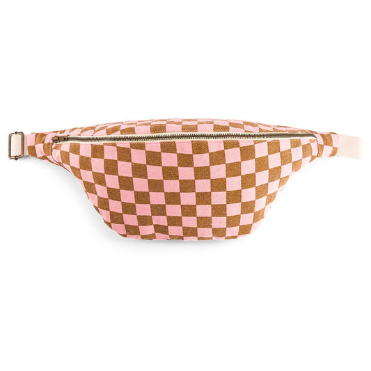 Gürteltsache Damier karamell/erdbeere kariert