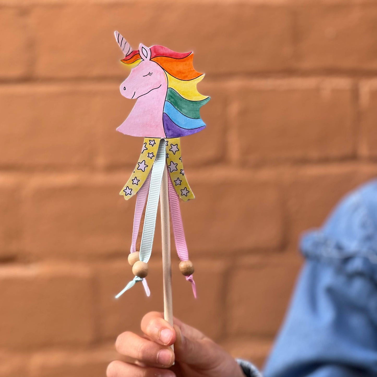 Erstelle deinen eigenen Einhorn-Zauberstab