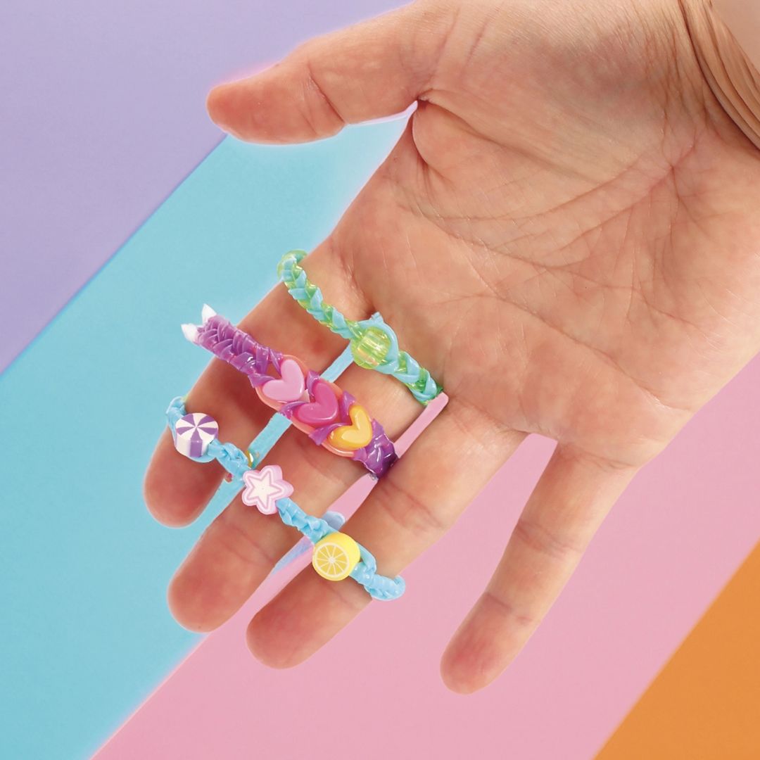Scoubidou Flechtarmband Set