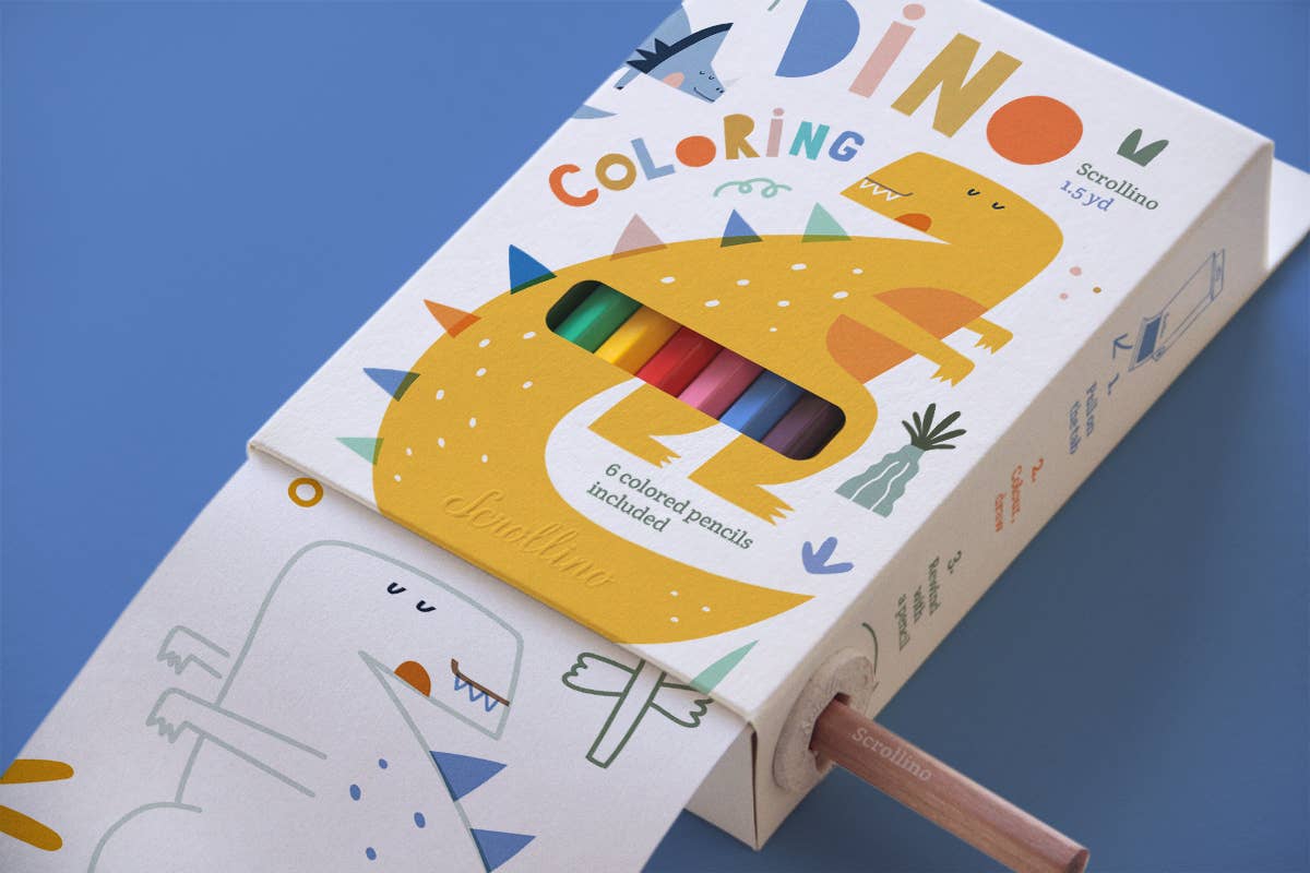 Malbuch - DINO Coloring