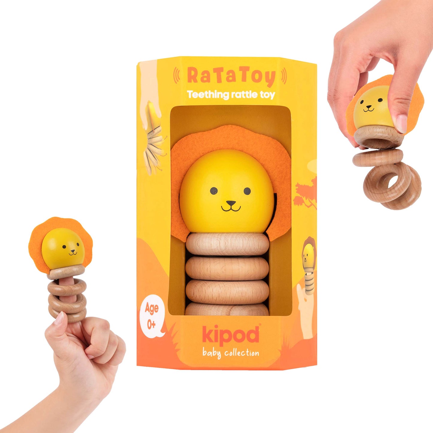 Ra-Ta-Babyrassel Löwe