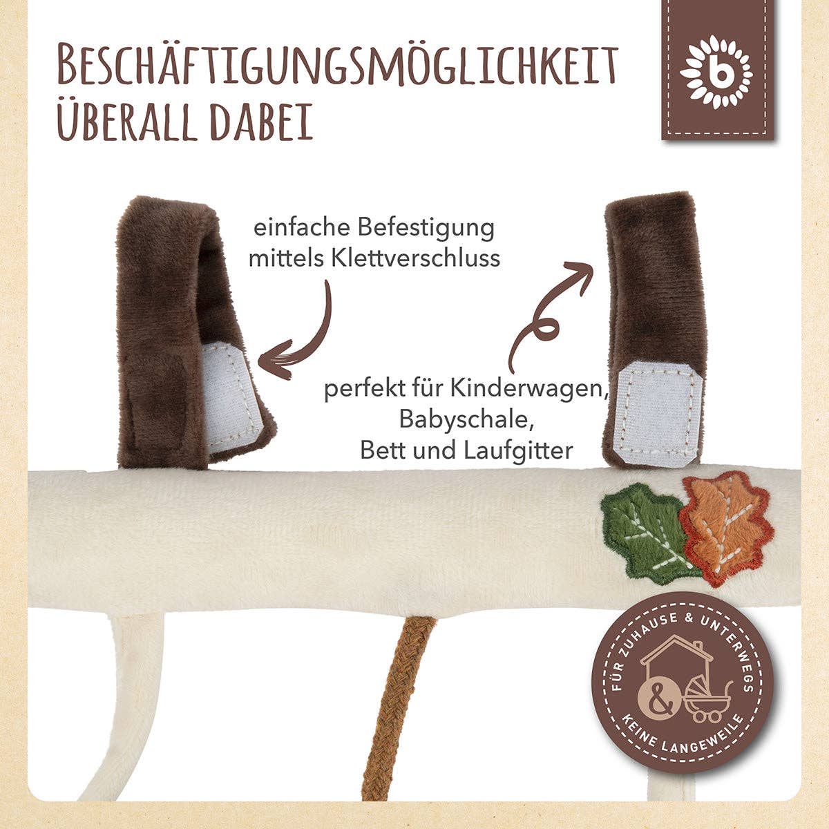 Universalhänger kleines Mobile 'Igel Piksi'
