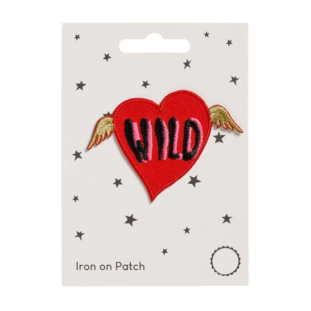 Aufnäher zum Aufbügeln 'Wild Heart'