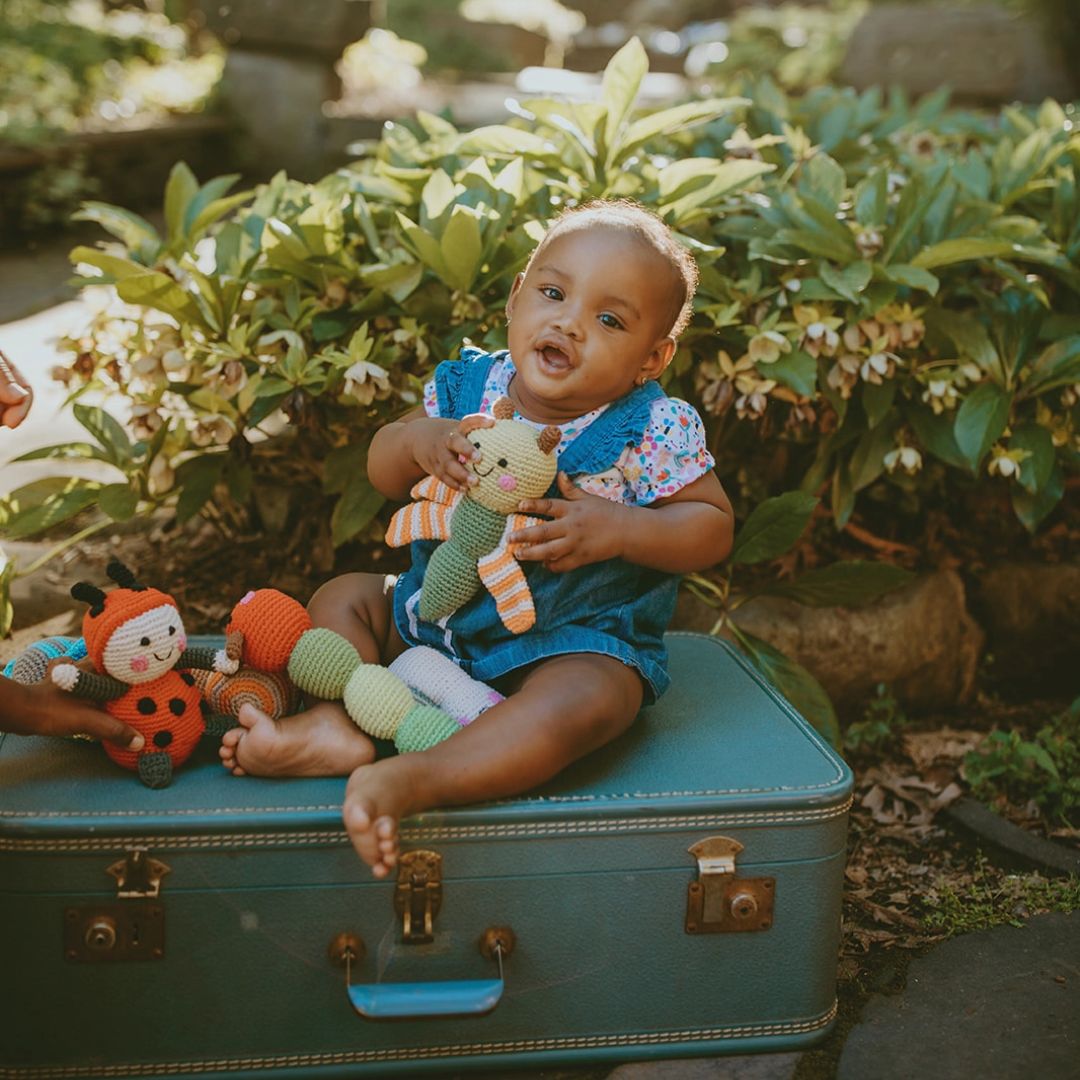 Babyspielzeug Möwenrassel