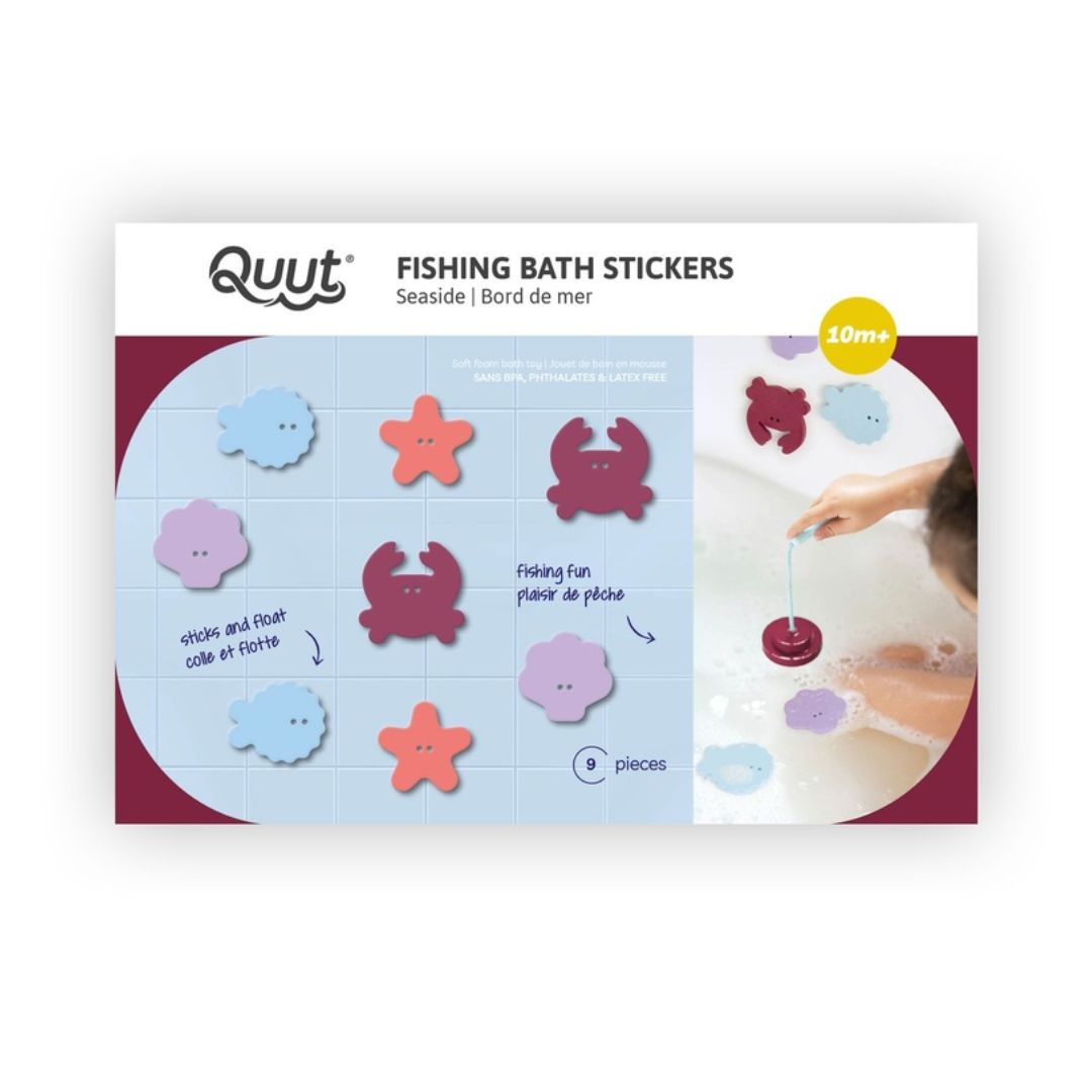 Badewannenspiel 'Fishing Bath Stickers Seaside'