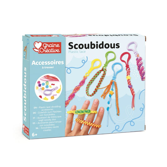 Scoubidou Schlüsselanhänger Set