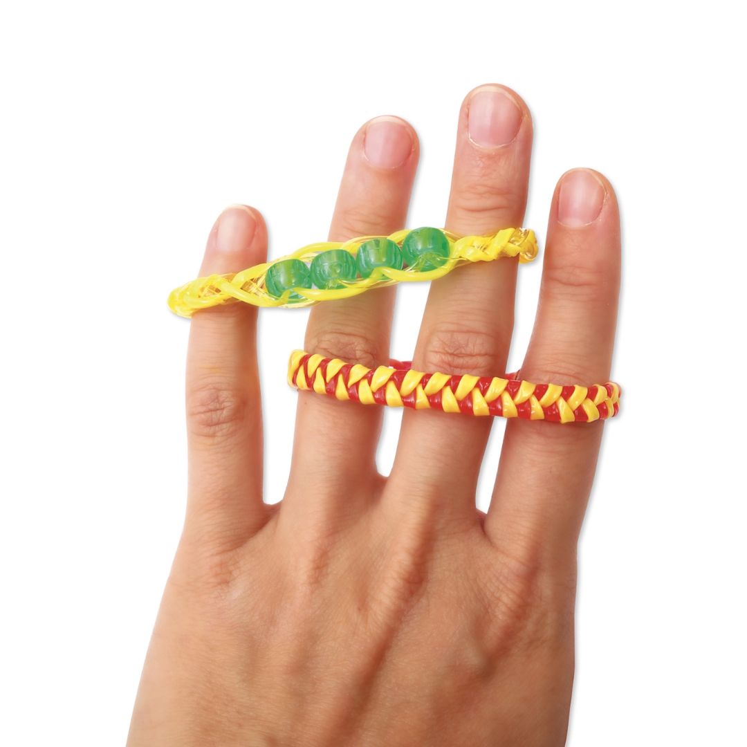 Scoubidou Schlüsselanhänger Set