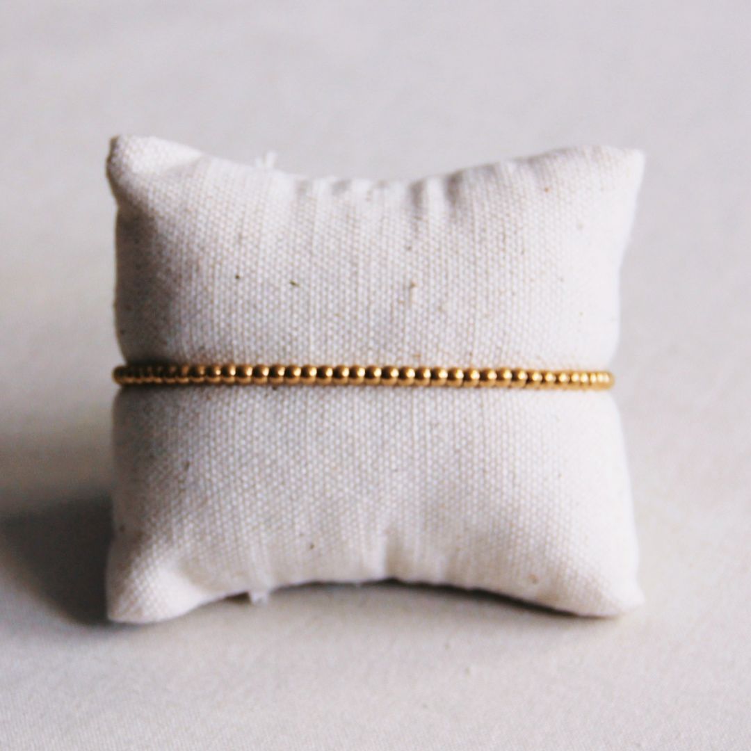 Damen Armband 'Balls' gold small