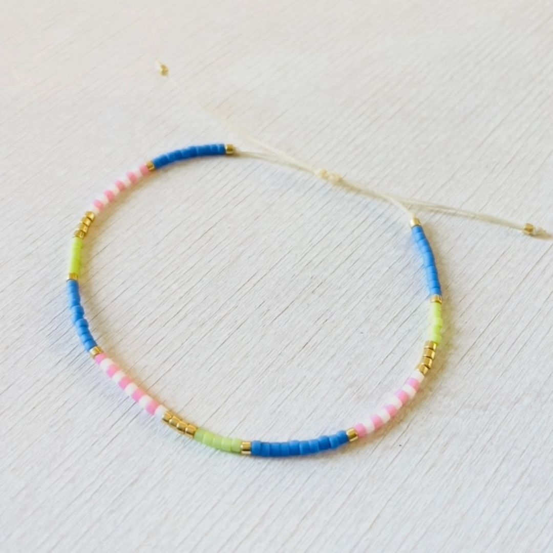 Damen Armband Miyuki Perlen 'Rocailles' multicolor