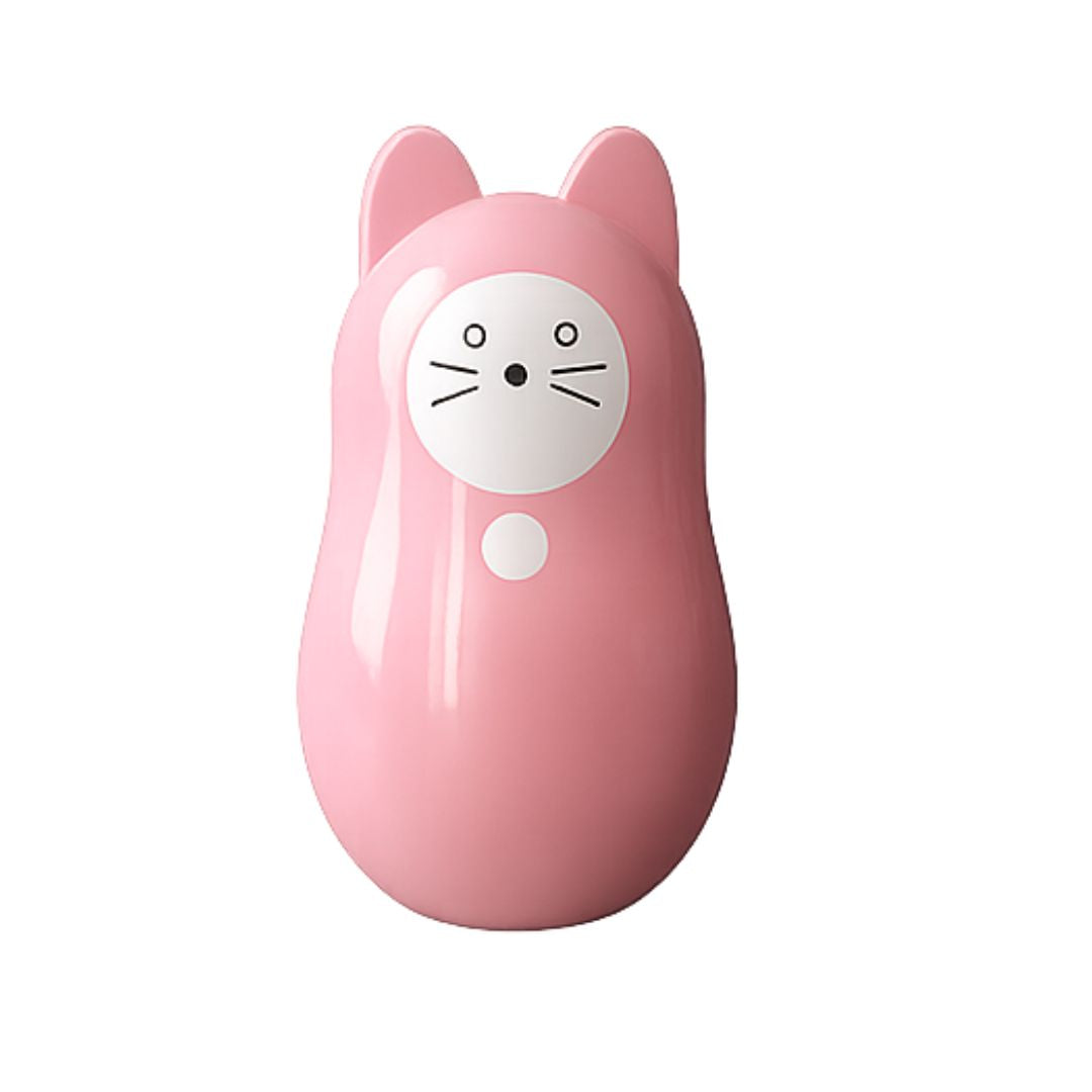 Daruma-Neko: ERREICHE DEIN ZIEL! Glückskatze rosa