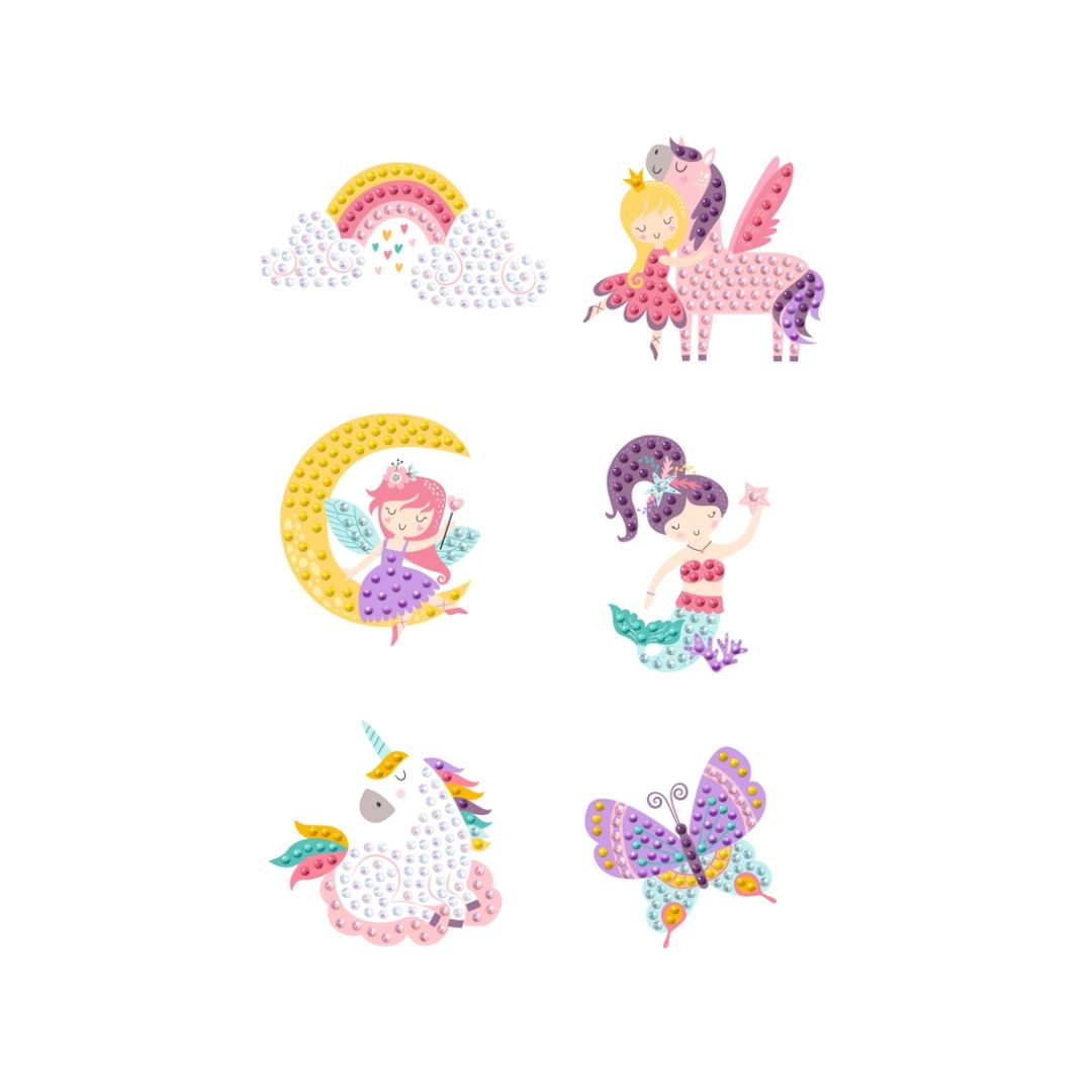Sticker Diamond Painting "Fairy Tales"