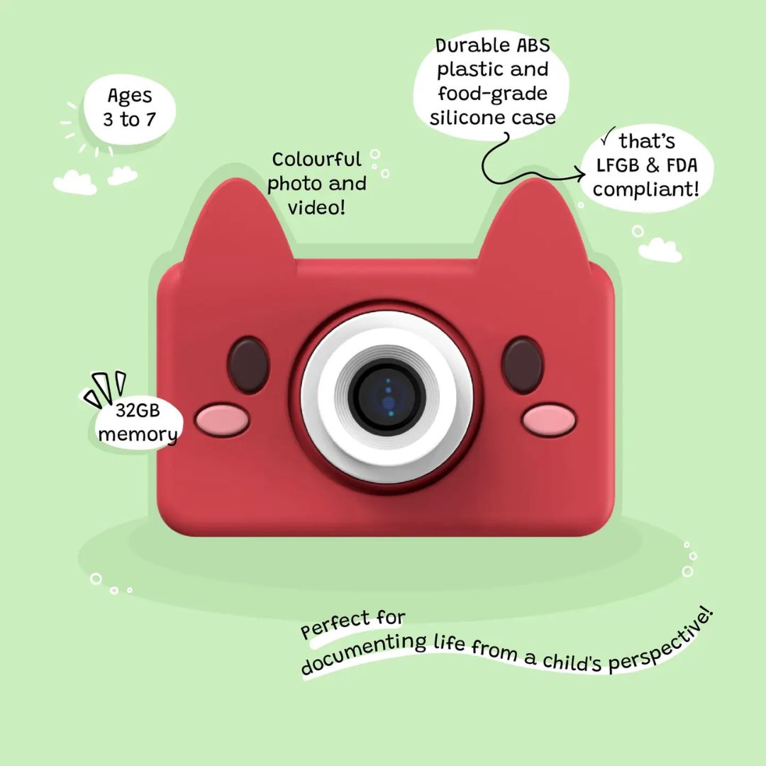 Digitalkamera für Kinder 'Akito the Fox Modell C'