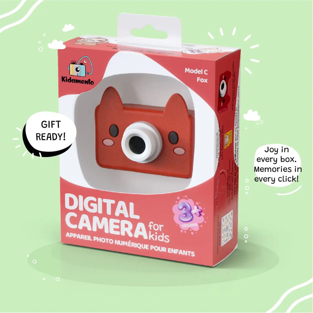 Digitalkamera für Kinder 'Akito the Fox Modell C'