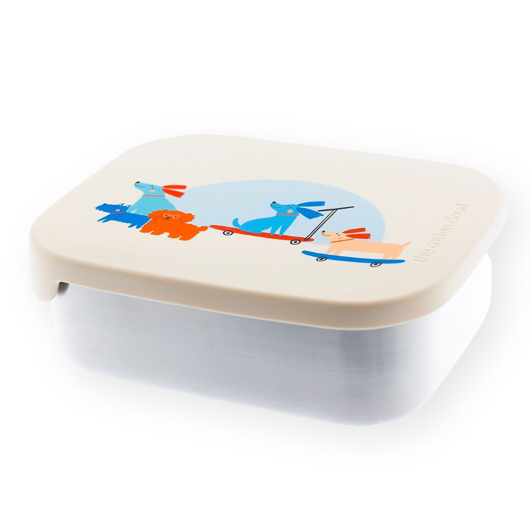 Edelstahl Lunchbox 'Woof Gang'