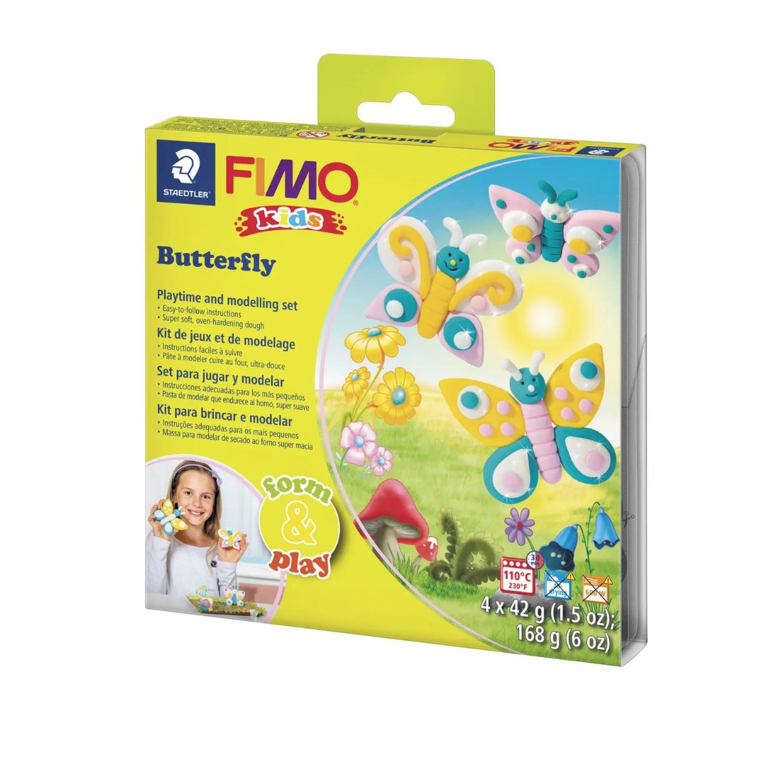 Fimo Kit für Kinder 'Schmetterling'