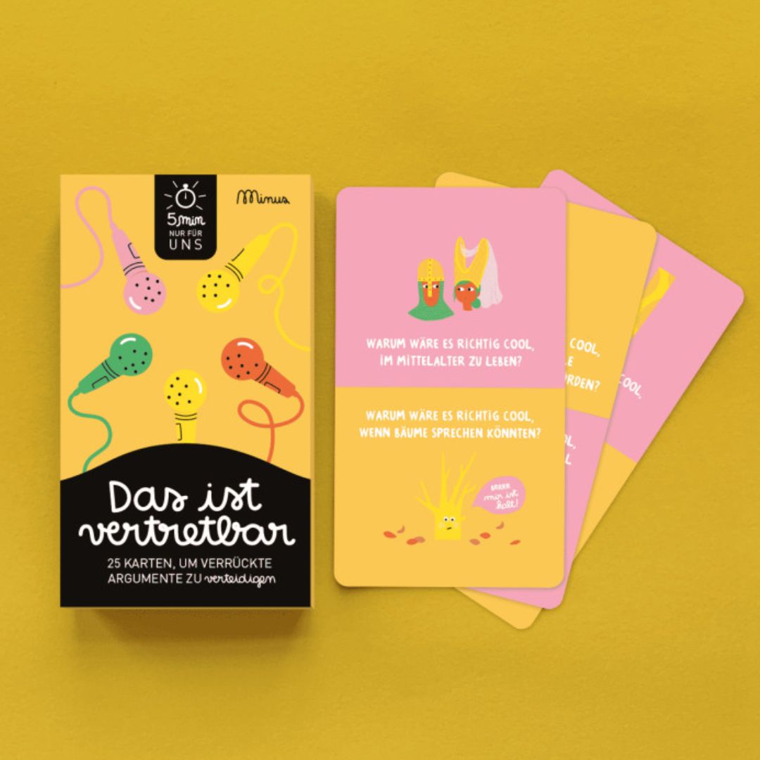 Fragenkartenspiel 'Das ist vertretbar...'