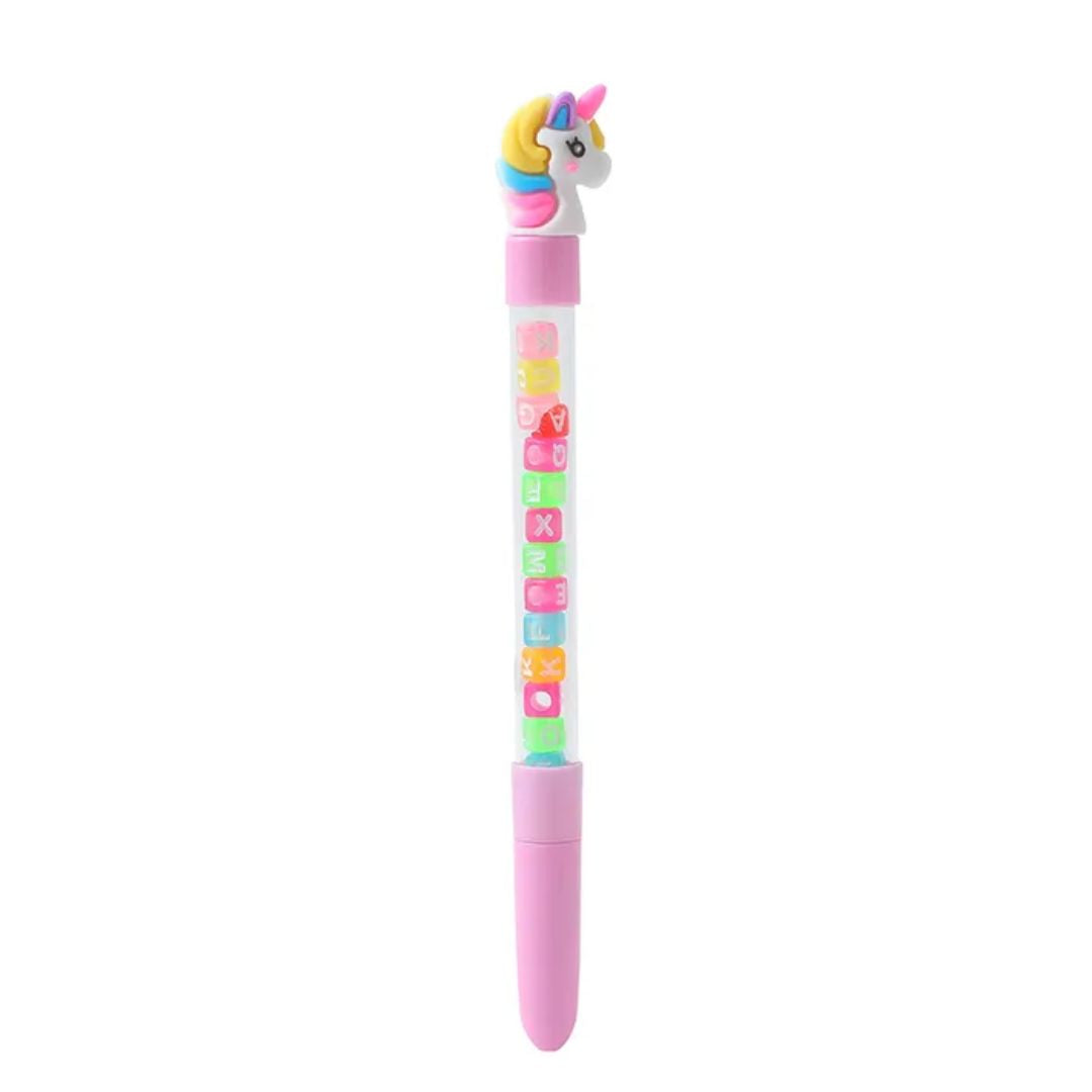 Gelstift mit Karikatur-Motiv 'ABC Einhorn'