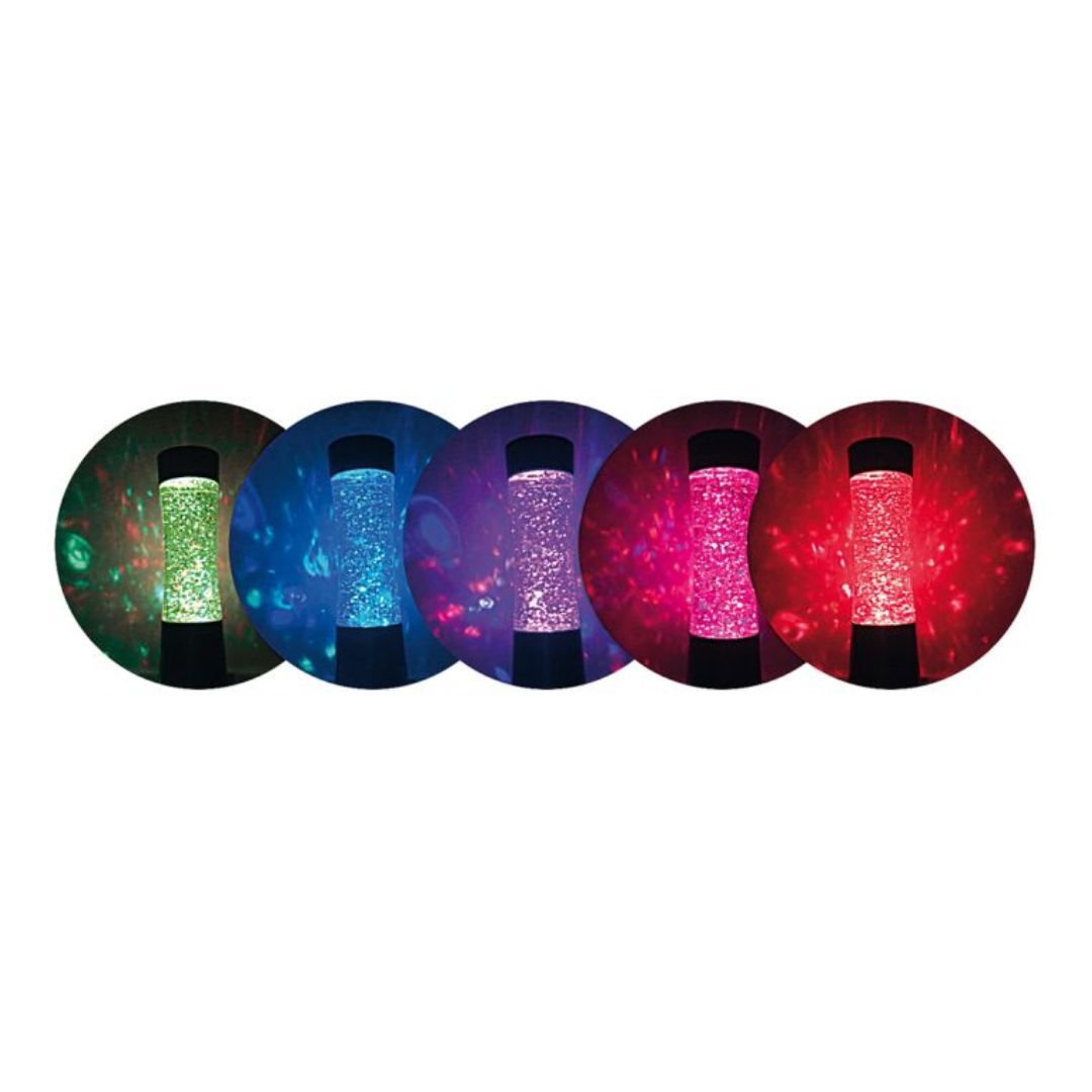 Glitzerlampe Shake and Shine türkis