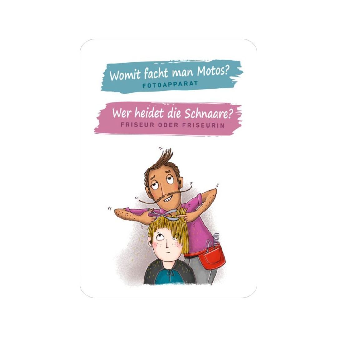 Kartenspiel 'Lustiges Quatschquiz'