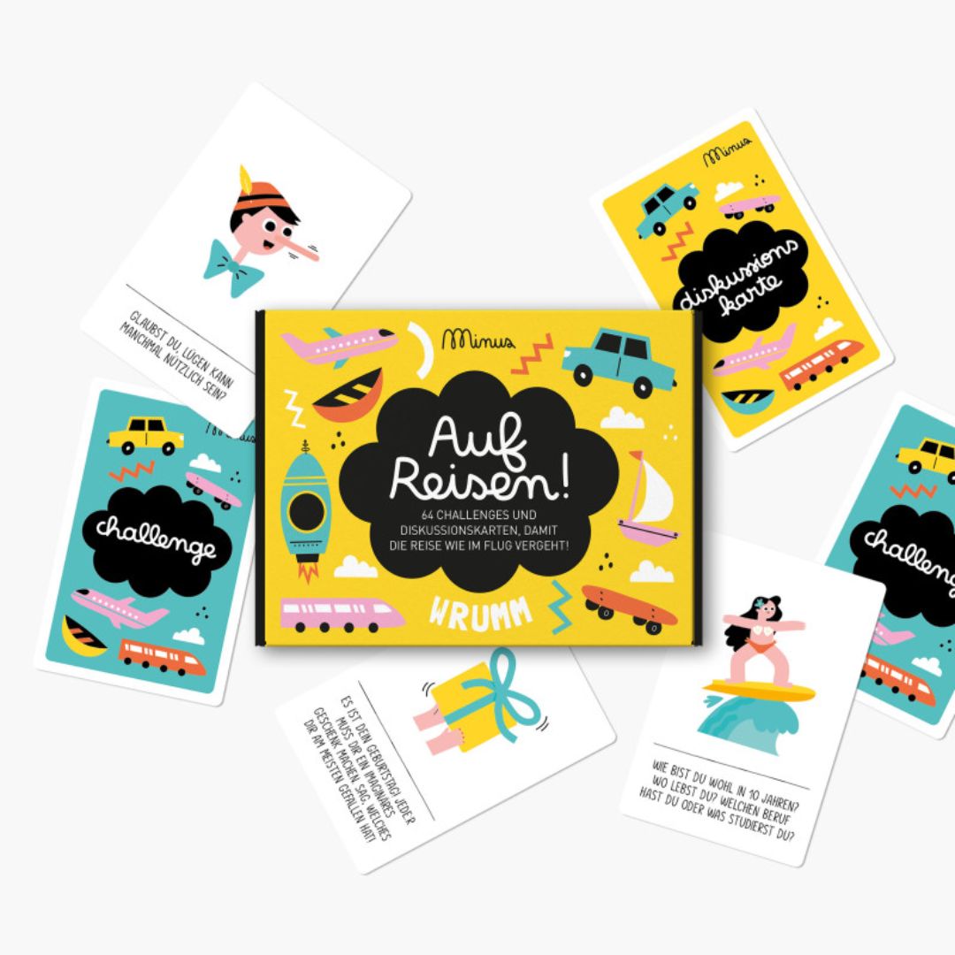 Kartenspiel für die ganze Familie 'Auf Reisen'