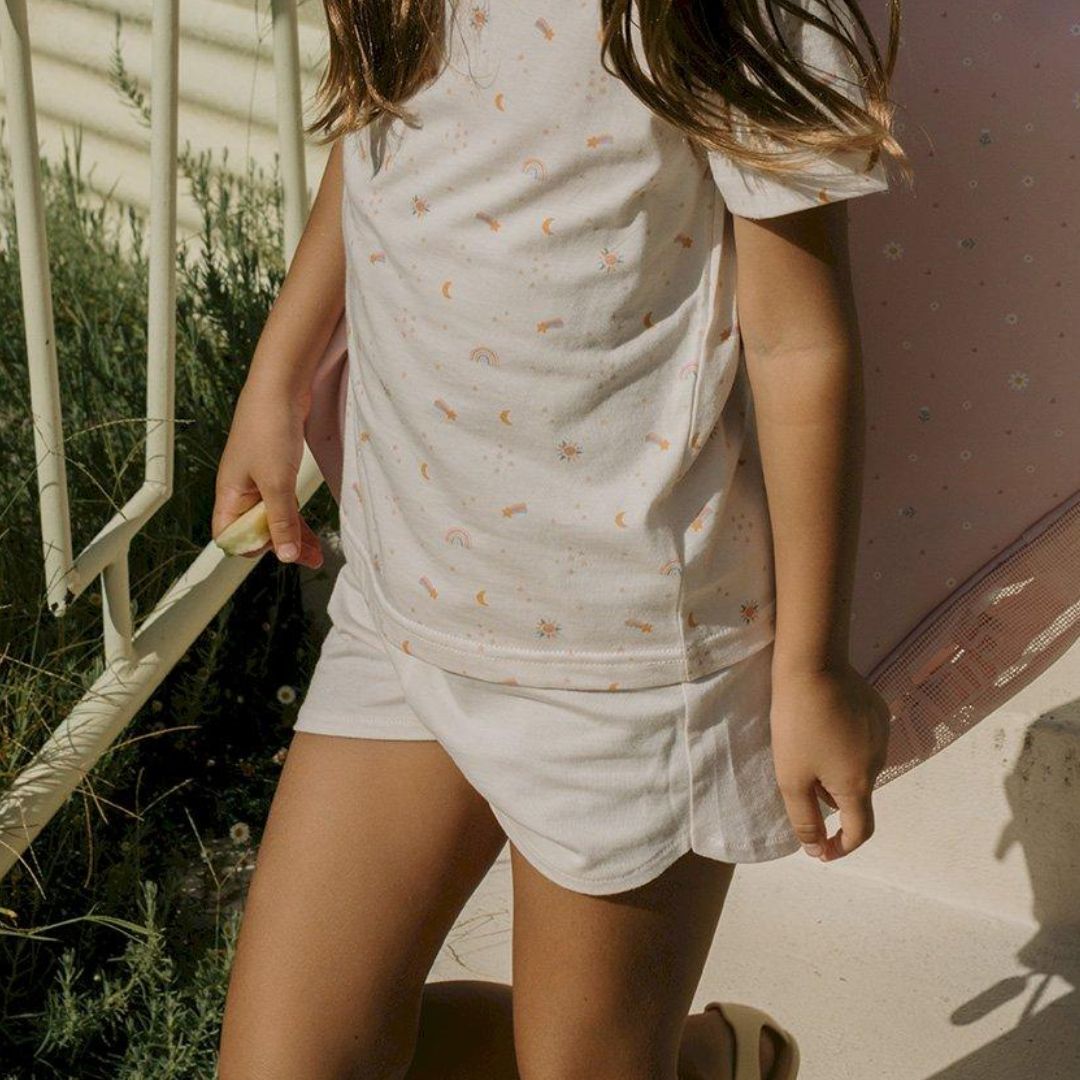 Kinder Baumwoll-T-Shirt Starlight