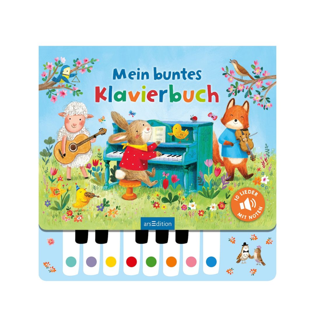 Kinderbuch 'Soundbilderbuch Mein Frühlings-Klavierbuch'