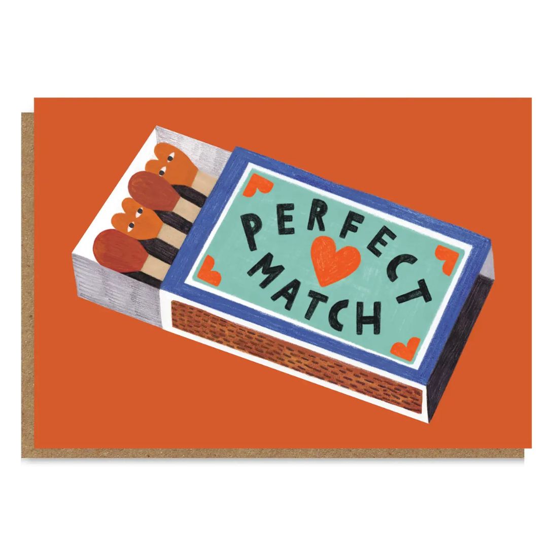 Klappkarte 'Perfect Match'