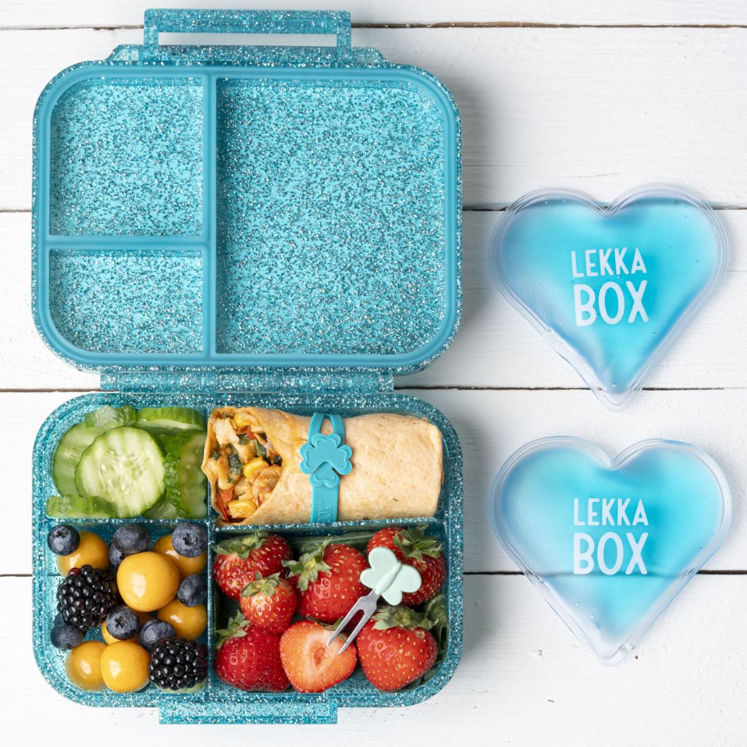 LEKKABOX Mini Kühlakku für Kühltaschen 'Herz'