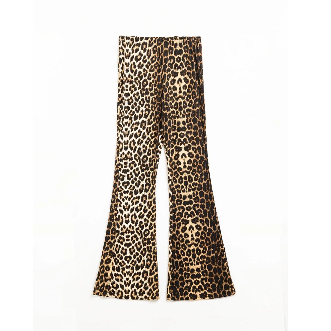 Leggings mit Leopardenmuster