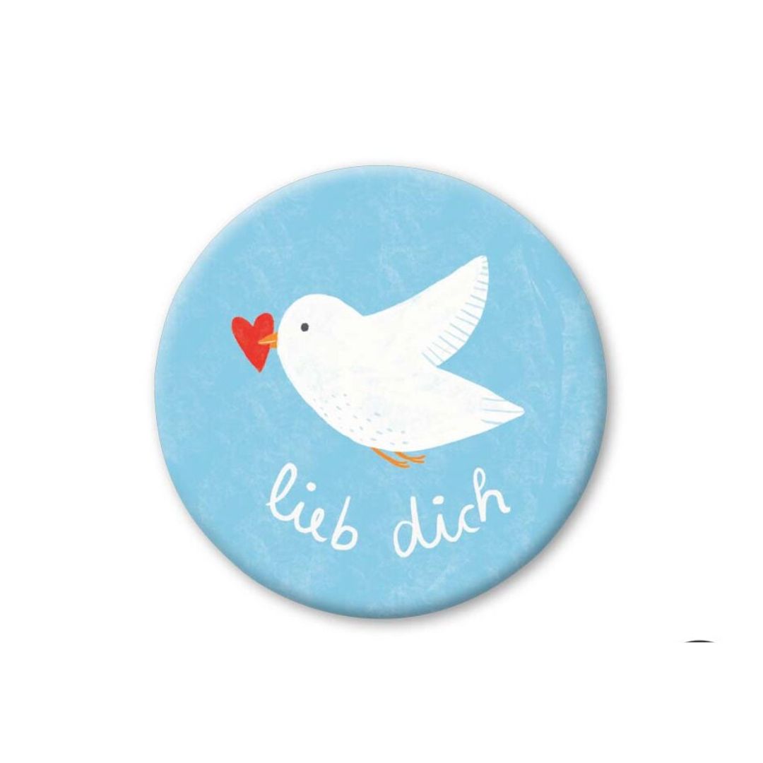 Mini Magnet 'Lieb Dich'