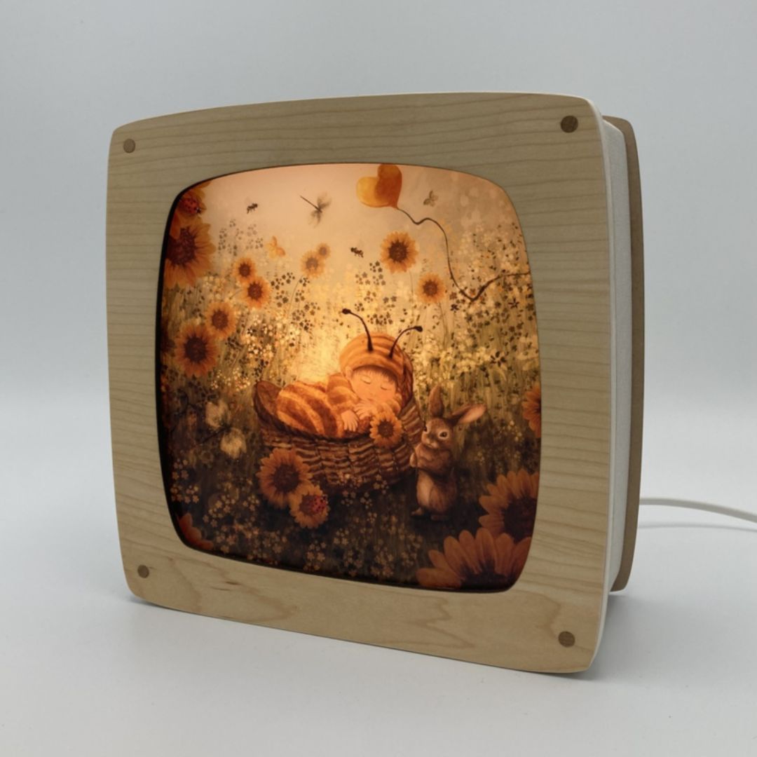 Motiv für Saisonlampe 'Honigbiene'