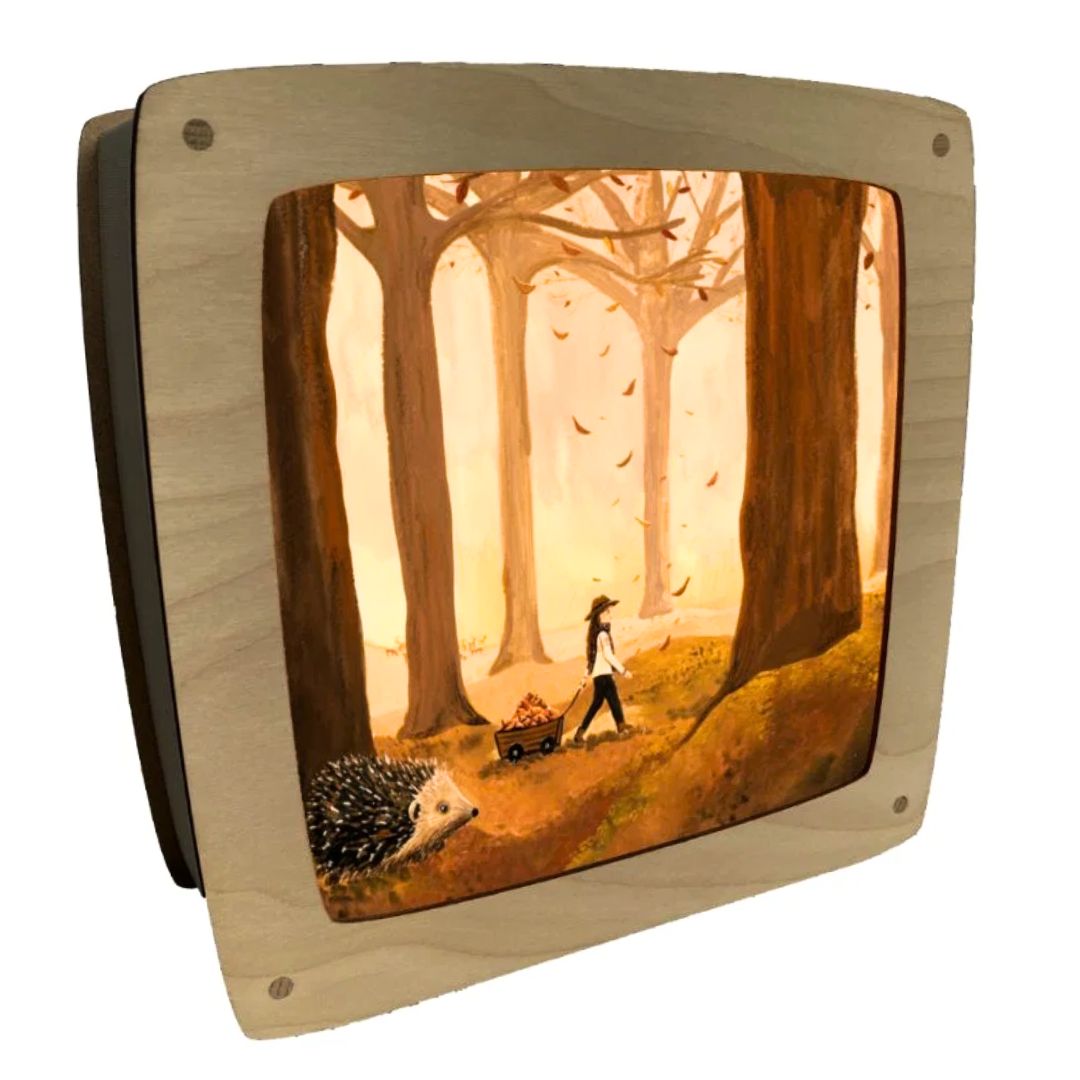 Motiv für Saisonlampe 'Herbstzeit'