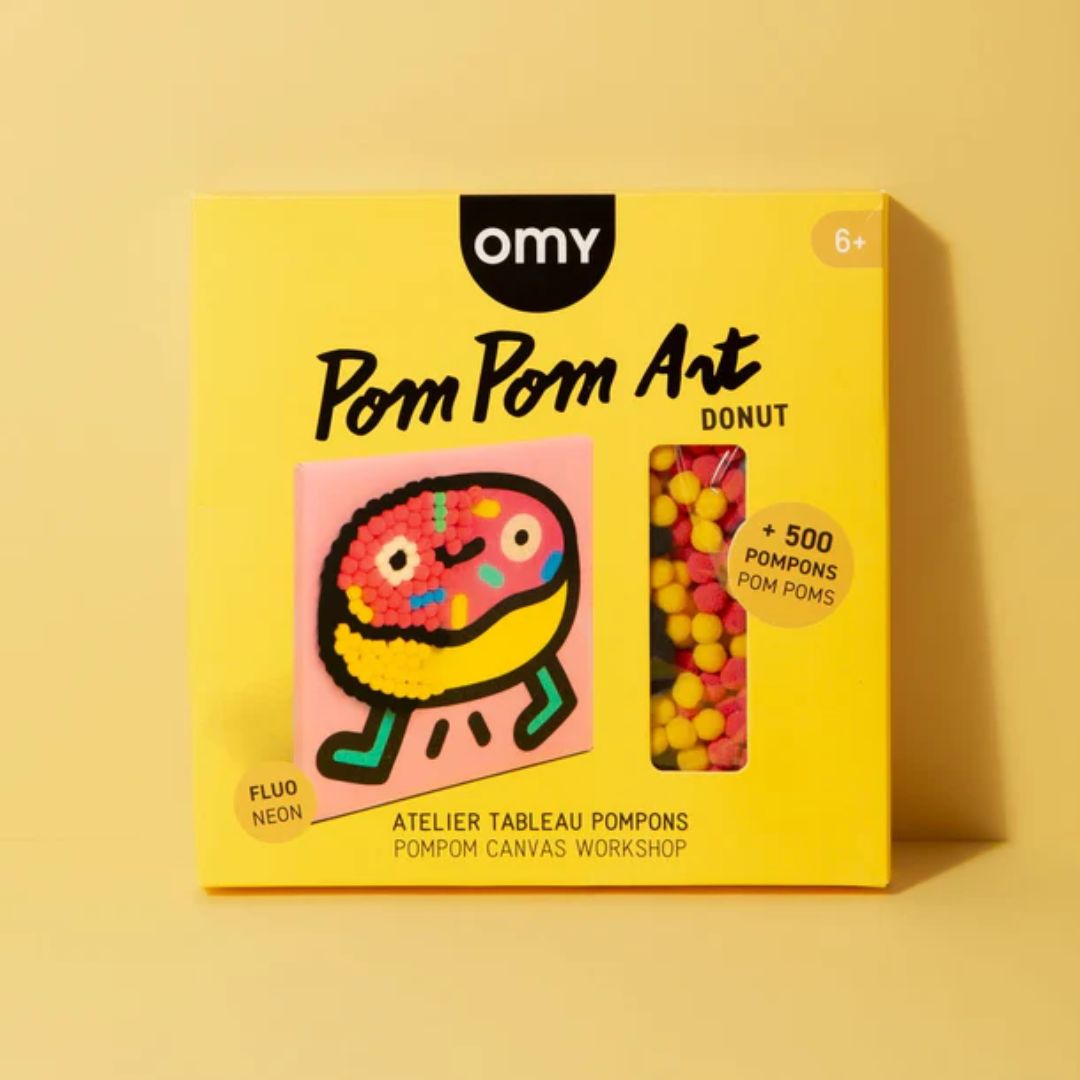 OMY Pom Pom Art 'Donut'