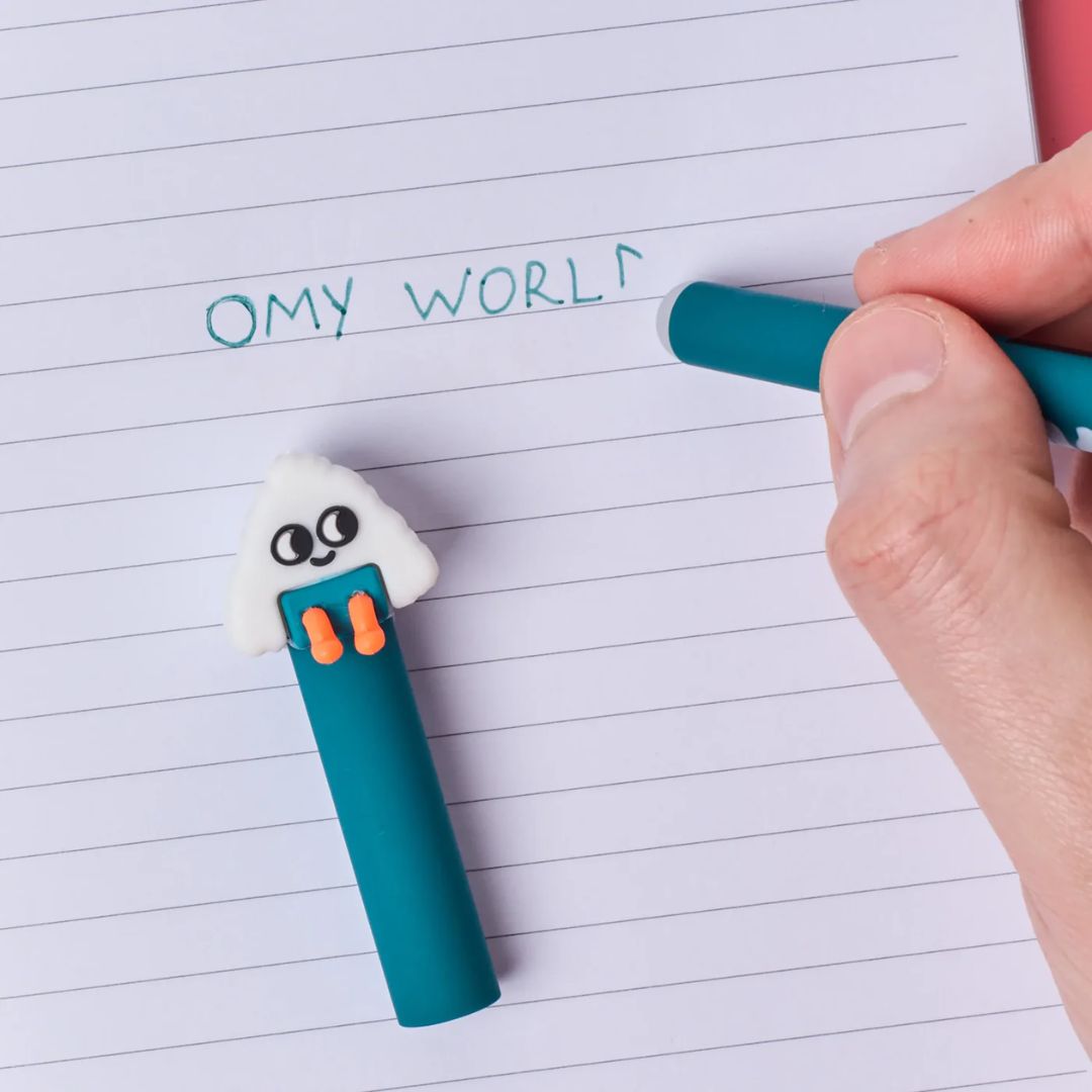 Löschbare Gelschreiber 2er Set 'Pen Buddies – Bubble / Yuki'