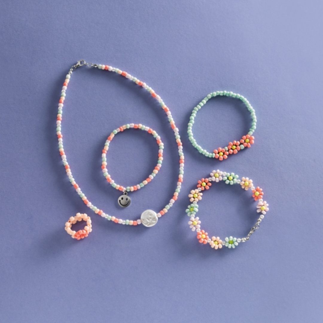 Perlen Schmuckset 'Sweet Flowers'