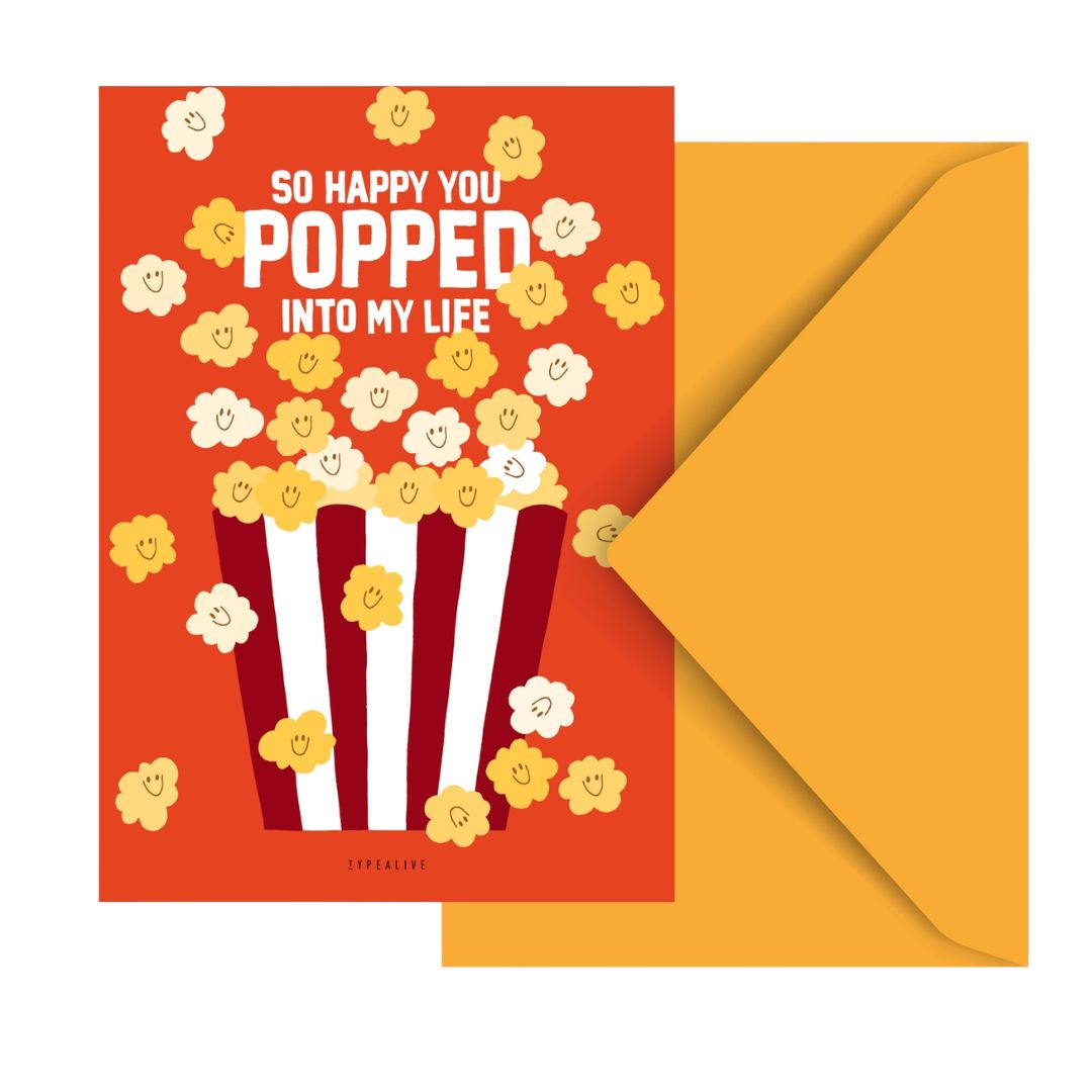 Postkarte 'Popped'