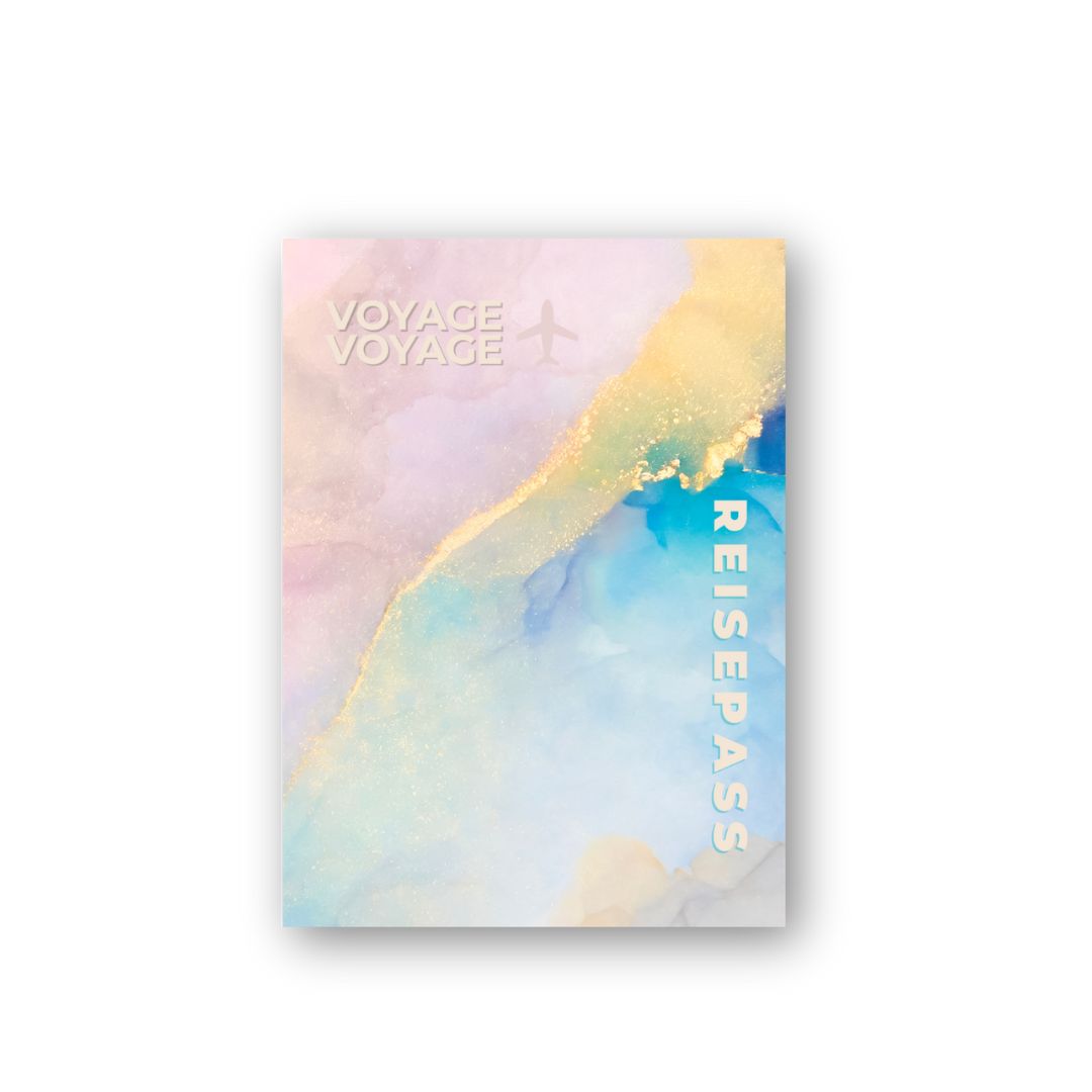 Reisepasshülle 'Beach' (personalisierbar)