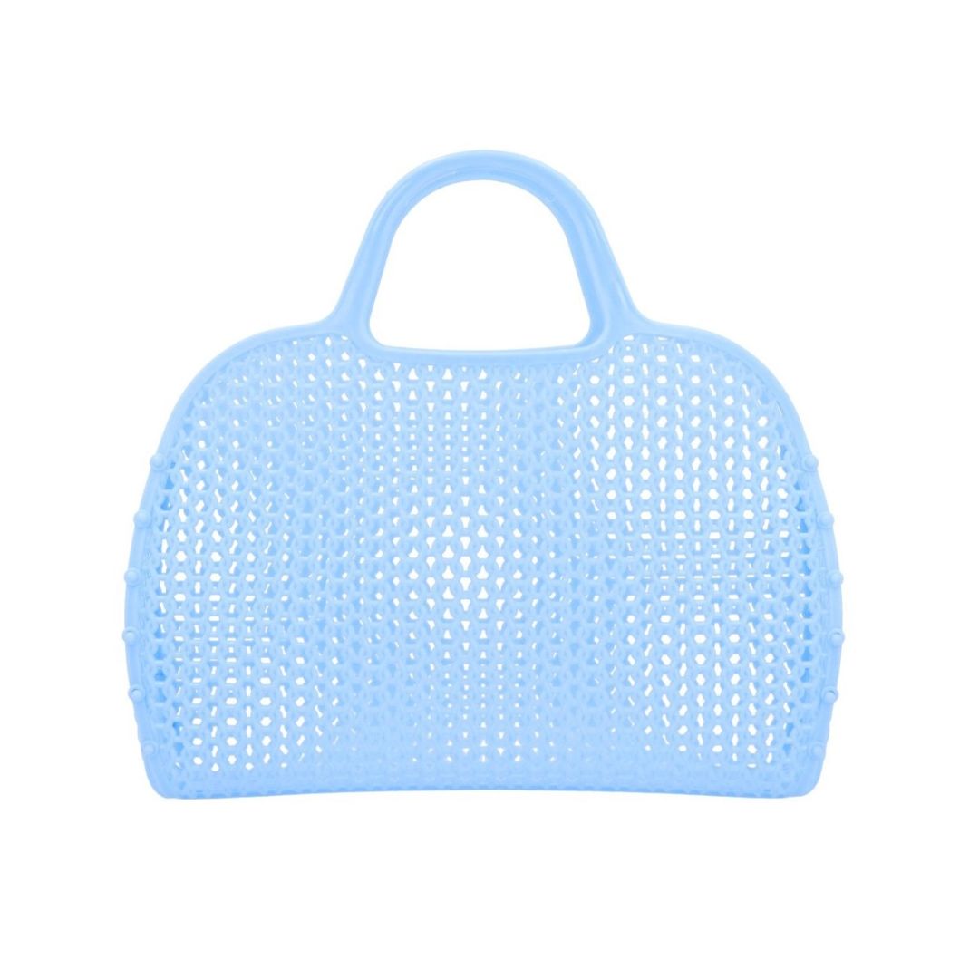 Retro Vintage Tasche serenity blau