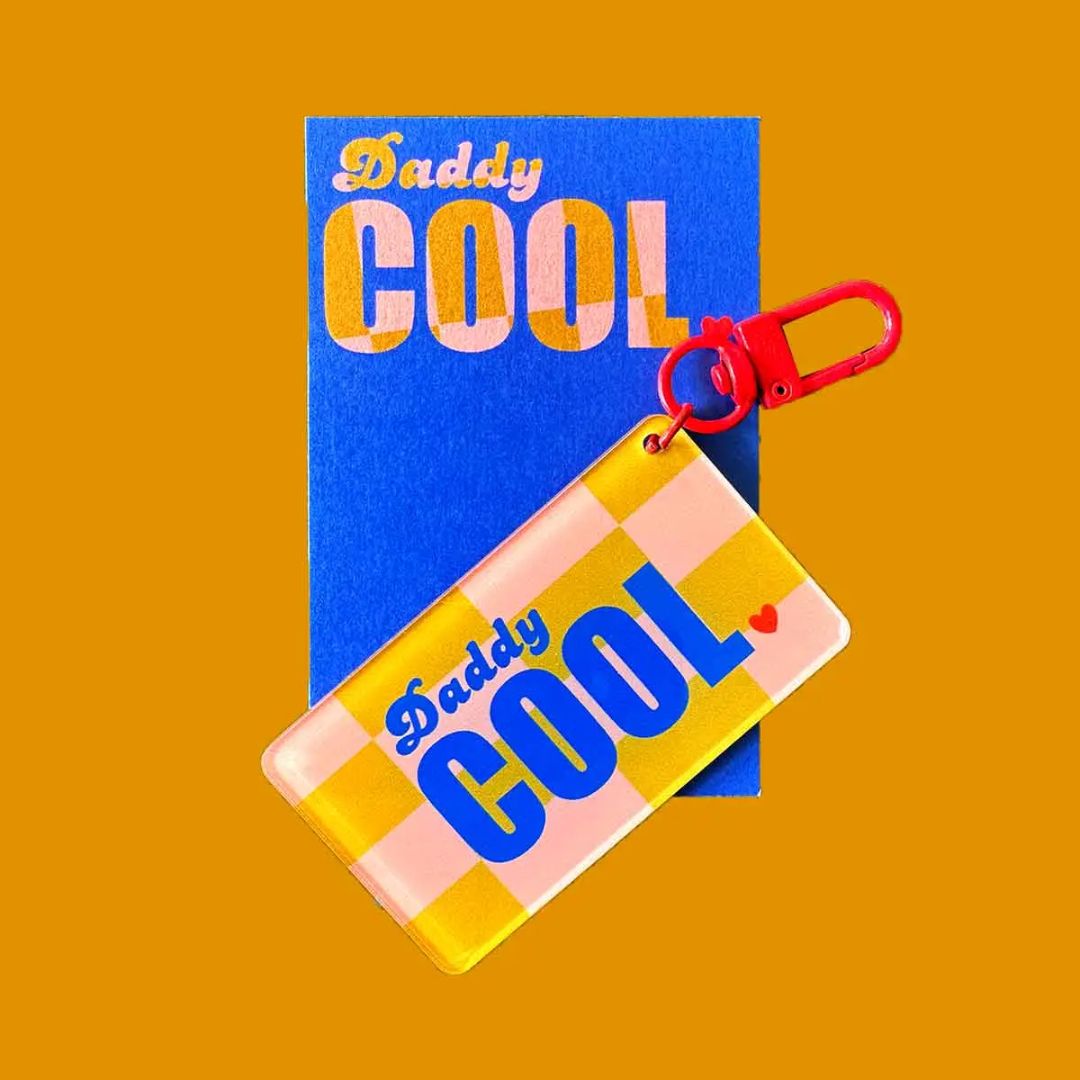 Schlüsselanhänger 'Daddy Cool'
