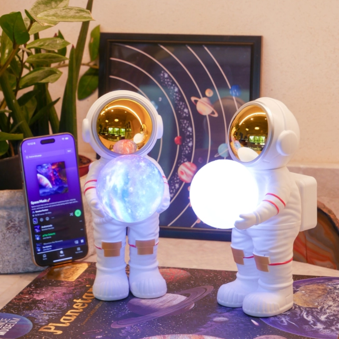 Space Sound Bluetooth-Lautsprecher und Stimmungslicht 'Astronaut'